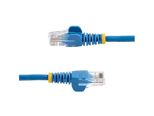 Cable de conexión sin enganches Startech.Com Cat5E/Cat5 azul de 5 m - Patc