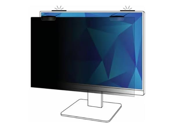 3M Privacy Filter For 21.5In Full Screen Monitor With Comply Magne