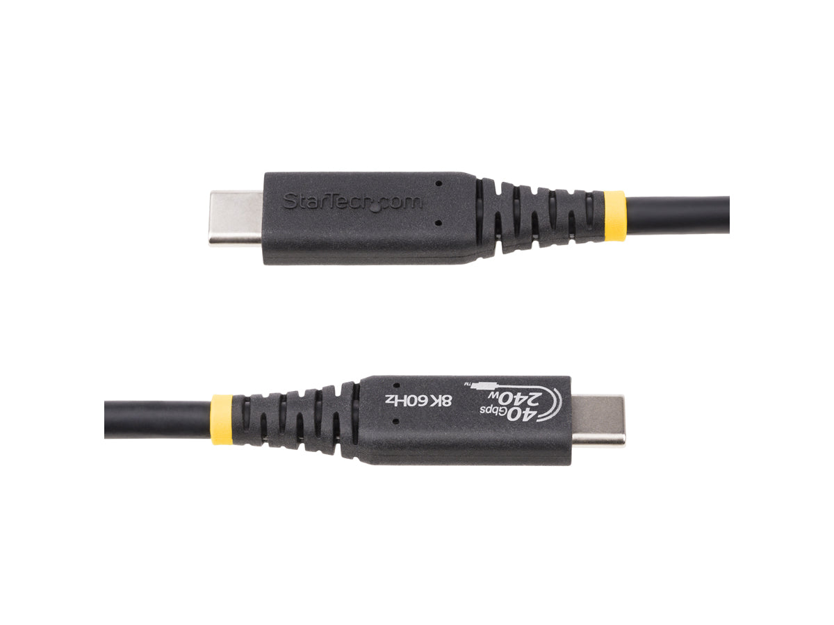 Cable USB-C Startech de 1 m (3,3 pies), certificado por USB-C, 40 GB