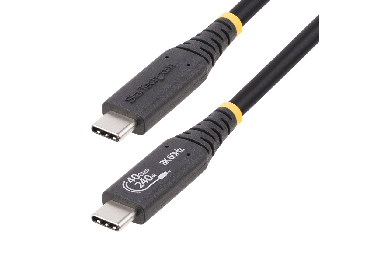Cable USB-C Startech de 50 cm (1,6 pies), certificado por USB-C, 40