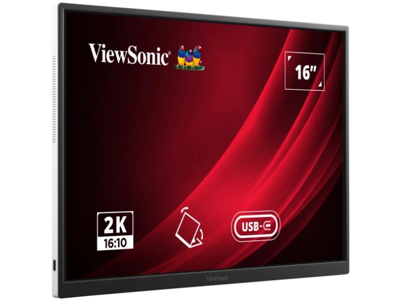 Viewsonic 16 Portable Wqxga Ips Monitor With 65W Usb C And Smart C