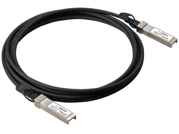 Cable Twinaxial DAC pasivo Axiom 10Gbase-Cu SFP+ compatible con Brocade de 0,5 m