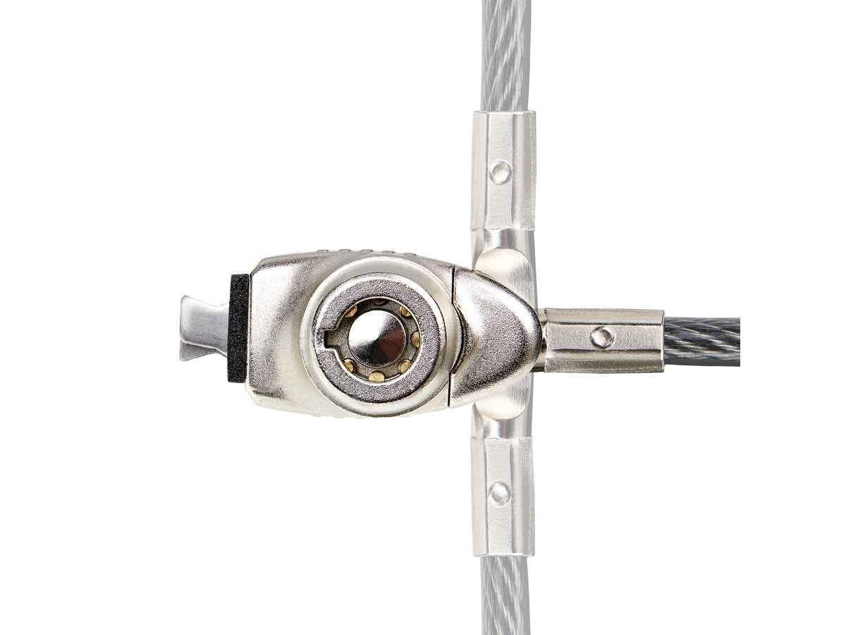 Candado Startech Slim Lock Noble Wedge compatible con ranuras de bloqueo de 2 m (6,6 pies)