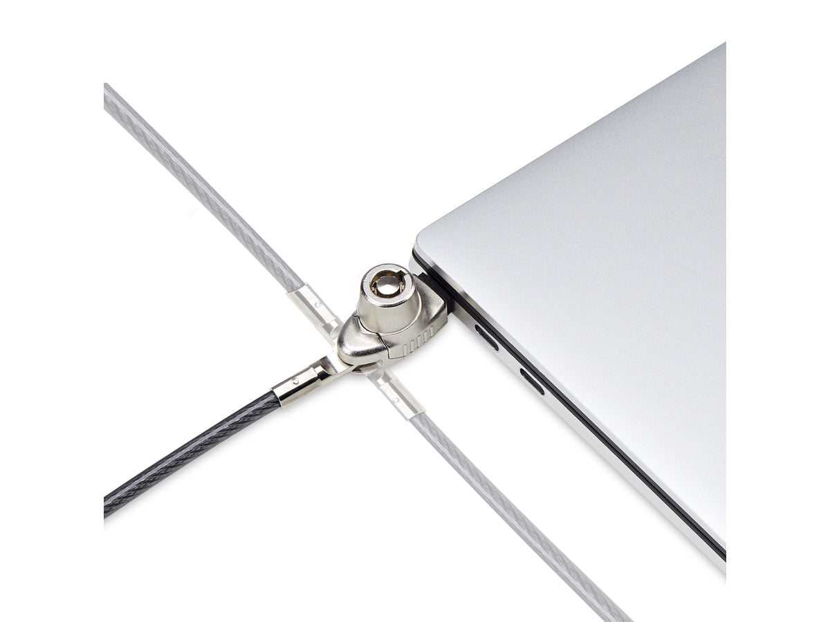 Candado Startech Slim Lock Noble Wedge compatible con ranuras de bloqueo de 2 m (6,6 pies)
