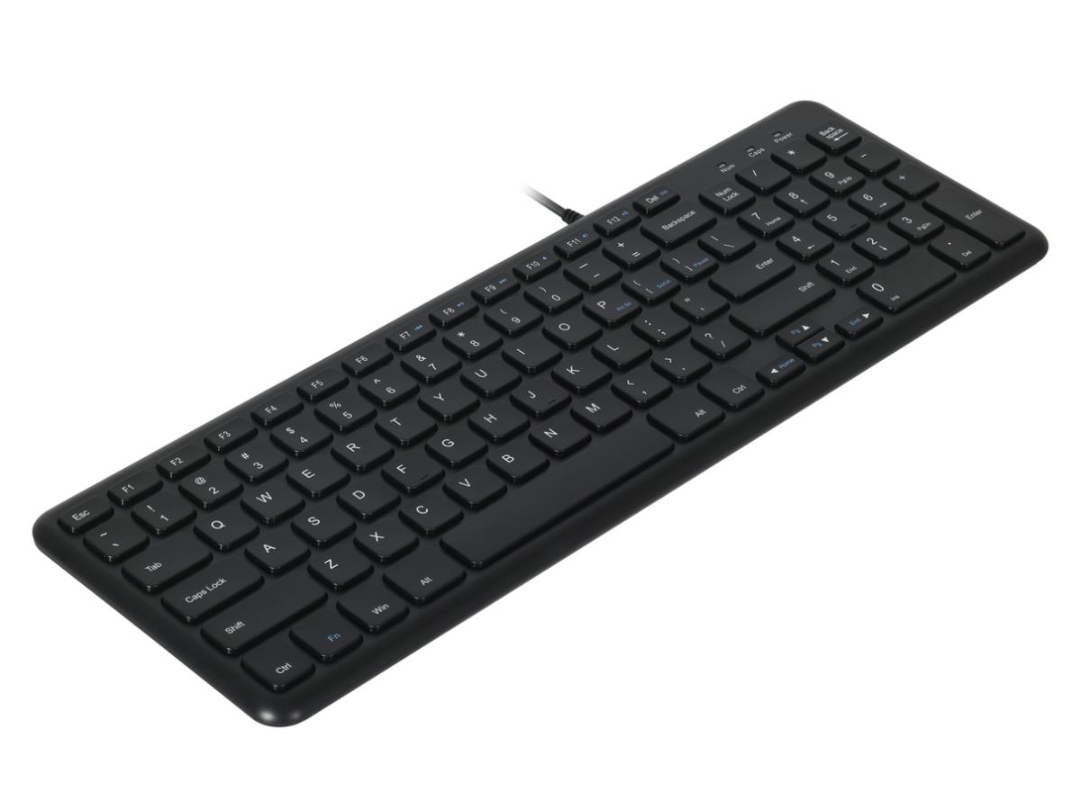 Clavier financier compact pour PC - Noir