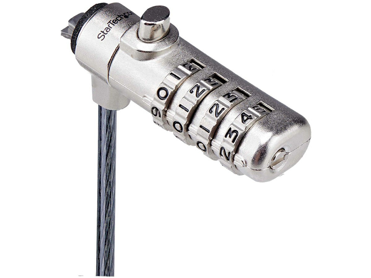 Startech Slim Lock compatible con ranura K, cable de bloqueo de 6,6 pies (2 m), De