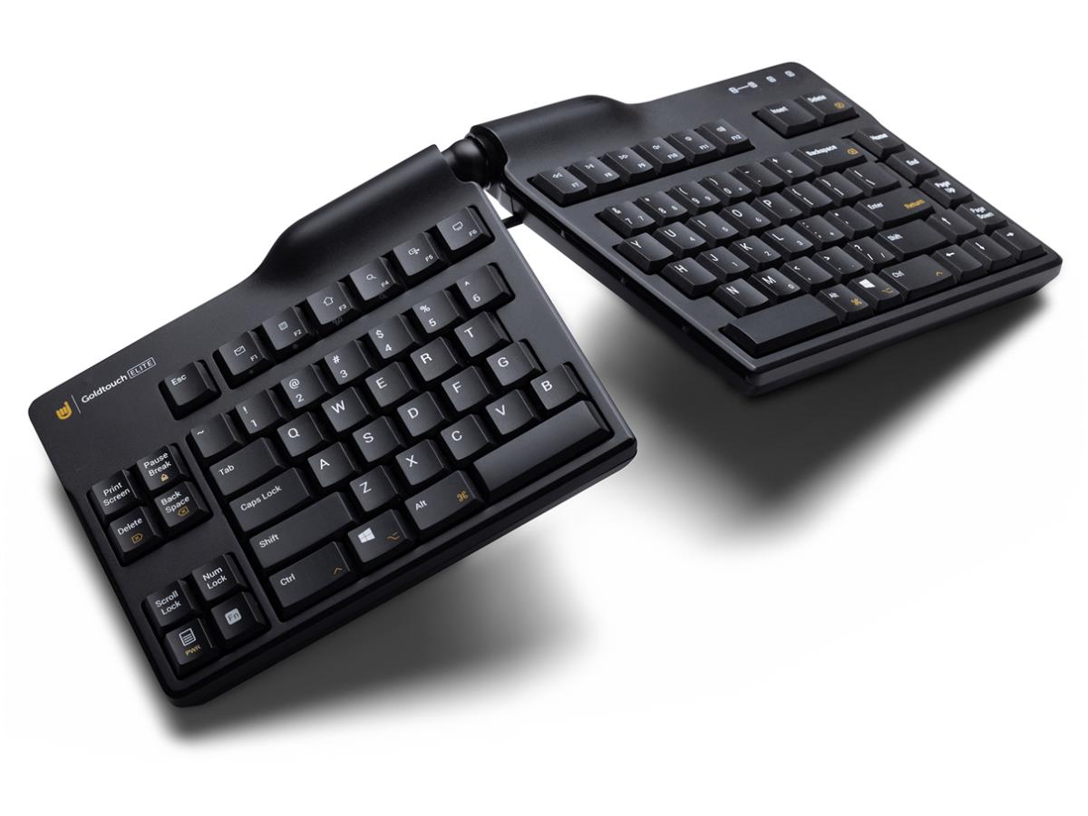 Clavier réglable Goldtouch Elite - PC/Mac - Noir