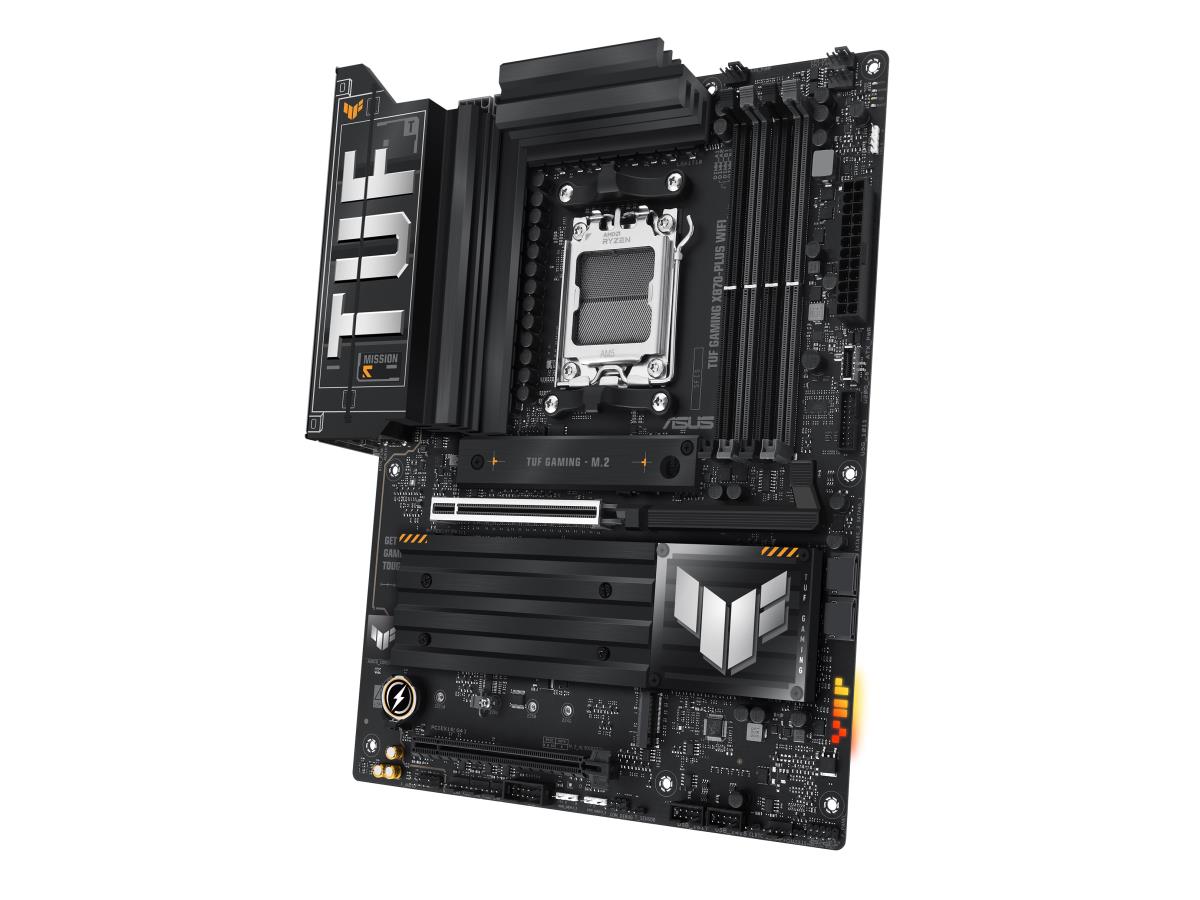 Asus Tuf Gaming X870-Plus Wifi Amd Am5 Ryzen Max 256Gb Ddr5 Atx