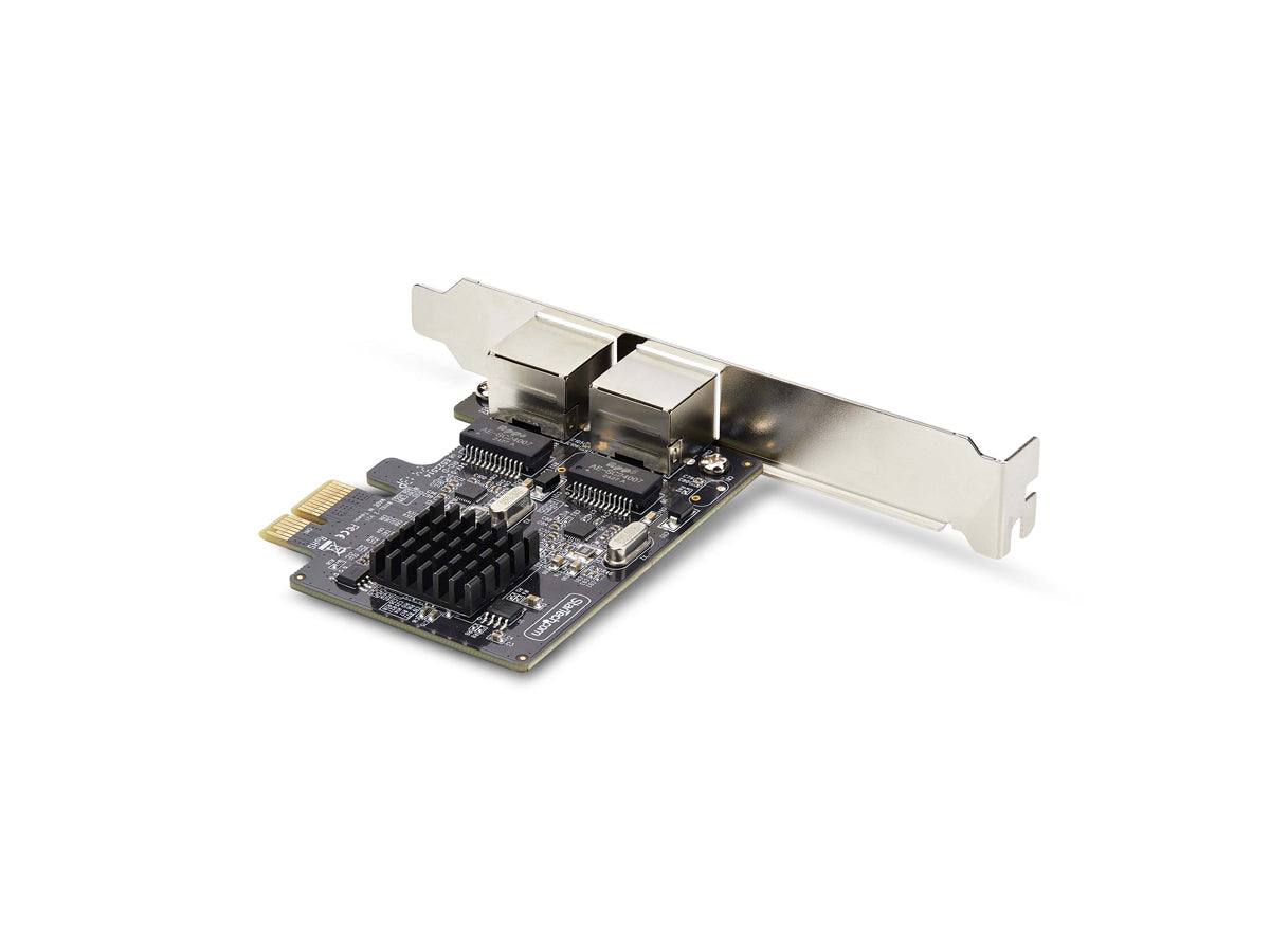 Tarjeta adaptadora de red PCIe Gigabit de 2 puertos Startech, 10/100/1000 Mbps