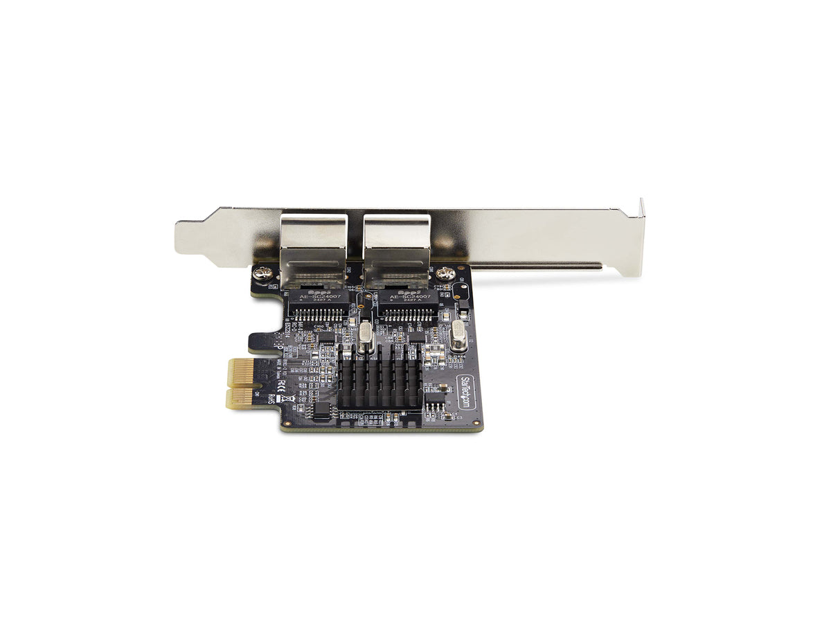 Tarjeta adaptadora de red PCIe Gigabit de 2 puertos Startech, 10/100/1000 Mbps