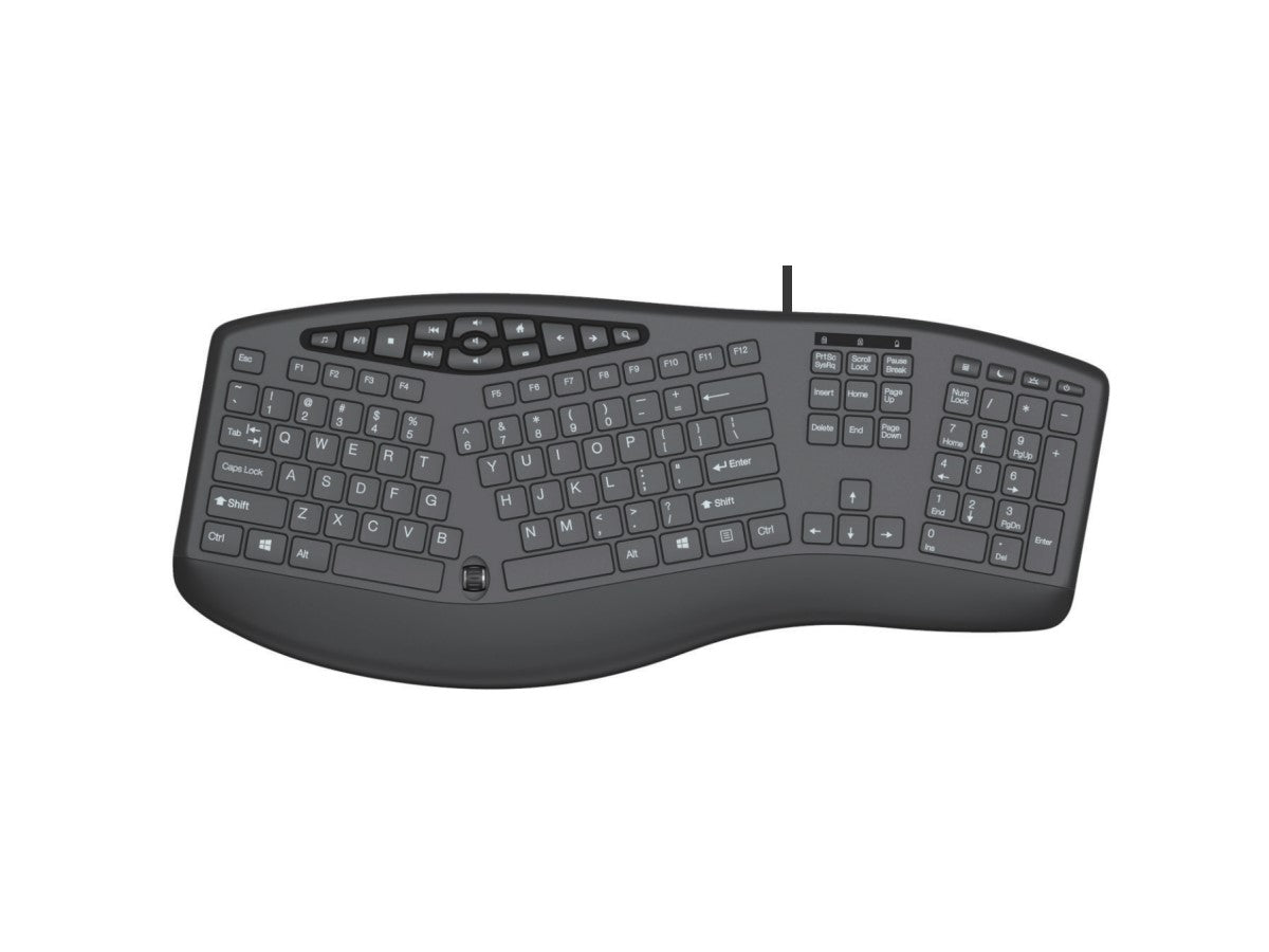 Clavier de bureau ergonomique franco-canadien Adesso