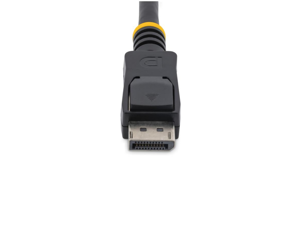 Cable DisplayPort 1.2 corto Startech de 0,5 m con cierres M/M - Display