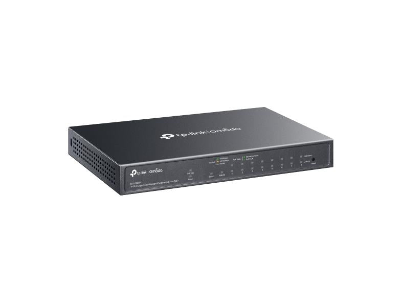 Tp-Link Omada 10-Port Gigabit Easy Managed Switch With 8-Port Poe+