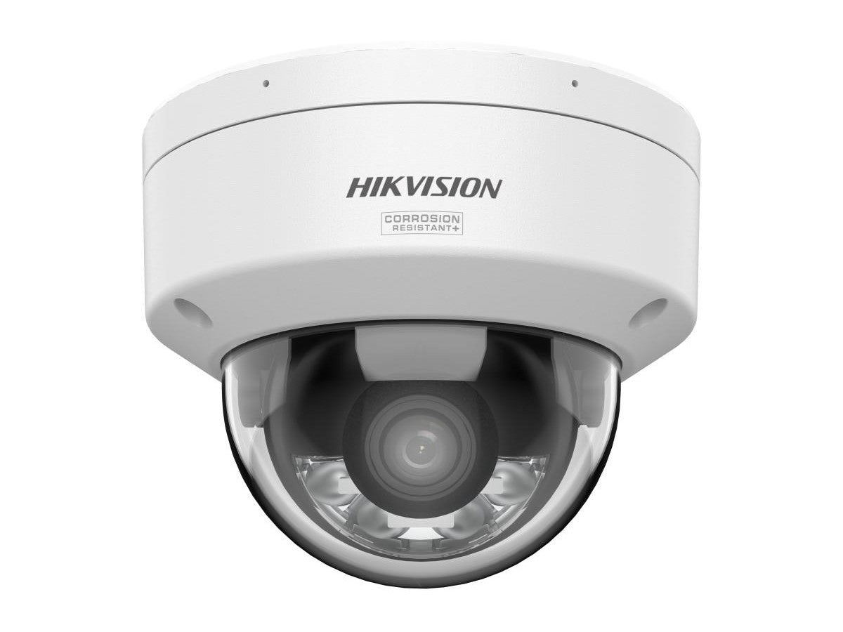 Caméra dôme IP fixe Hikvision 4 Mpx SHL avec Colorvu 3.0