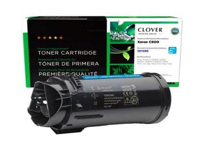 Cartucho de tóner cian de rendimiento extra alto remanufacturado Clover Imaging