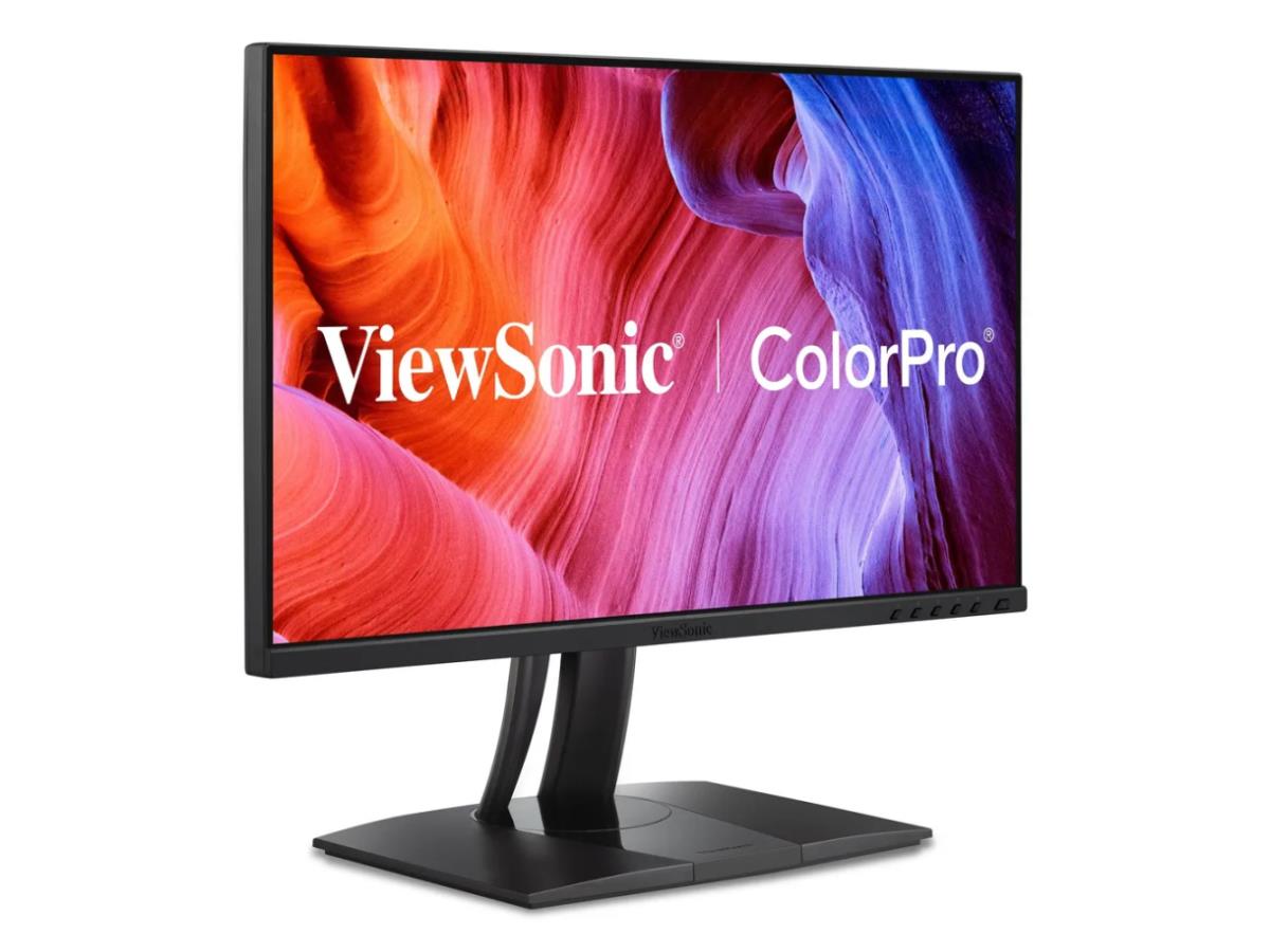 Monitor IPS Viewsonic Colorpro 1080P de 24 pulgadas con USB-C y DisplayPort.