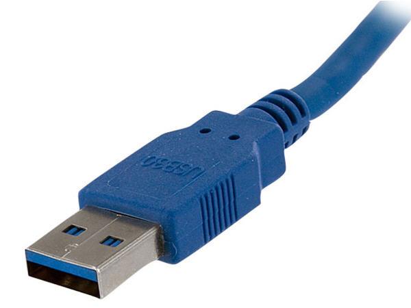 Startech.Com 1M Blue Superspeed Usb 3.0 Extension Cable A To A - M