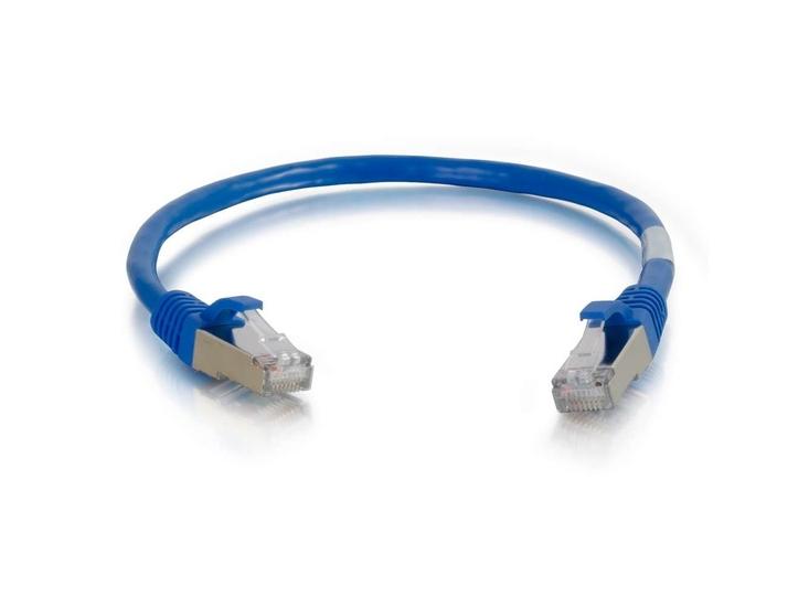 C2G 7Ft Cat6 Snagless Stp Cable-Blue