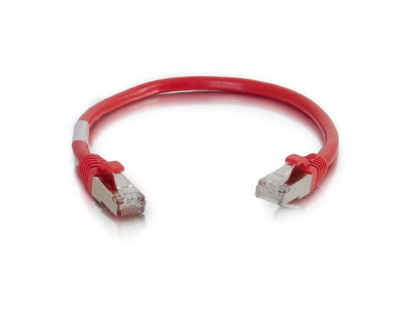 Cable STP Cat6 sin enganches C2G de 4,5 m (15 pies) - Rojo