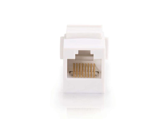 Acoplador de inserción Keystone C2G RJ45 8P8C blanco