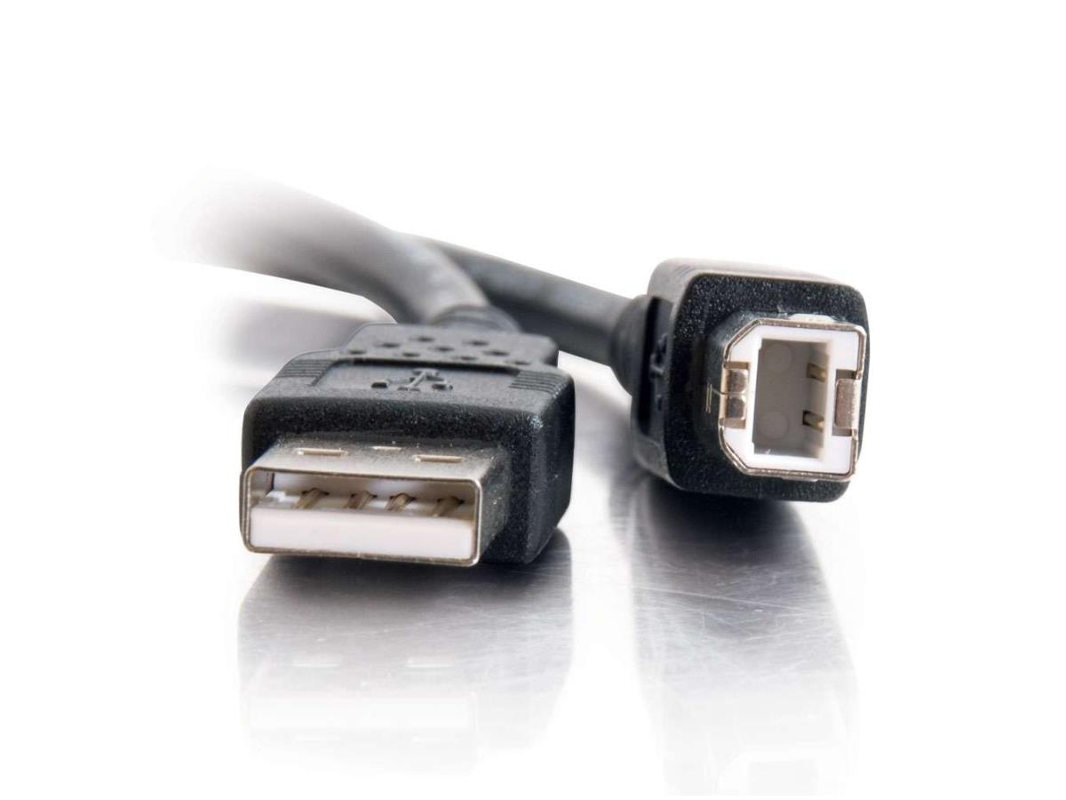 C2G 1M Usb A To B Cable Black 2.0 (3.3Ft)