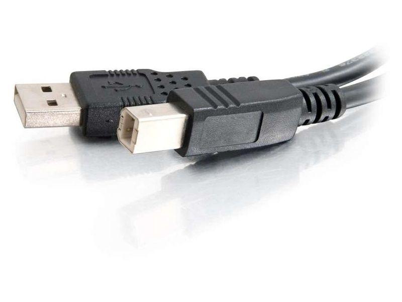 C2G 6.6Ft Usb A To Usb B Cable - Usb A To B Cable - Usb 2.0 - Blac