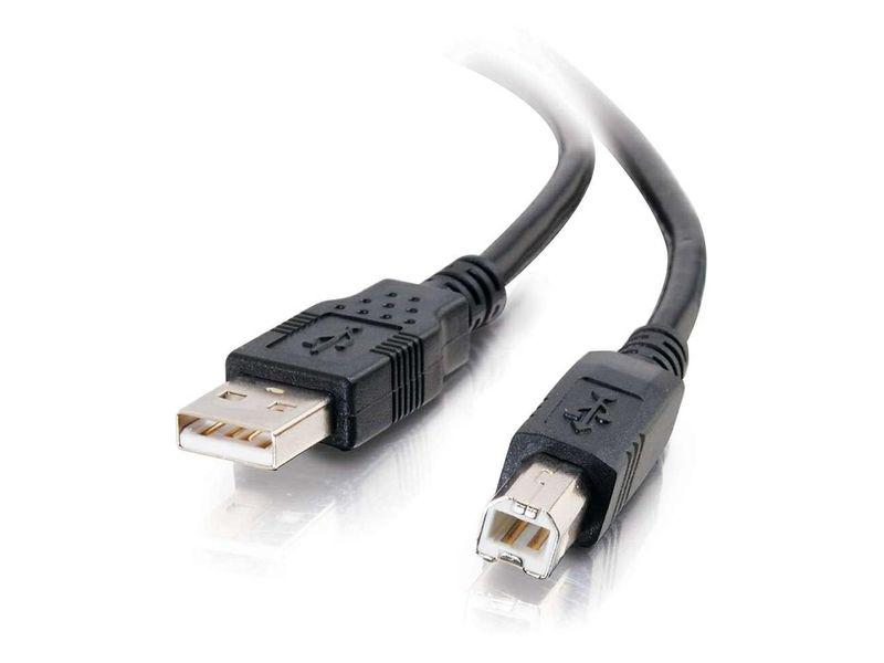 C2G 6.6Ft Usb A To Usb B Cable - Usb A To B Cable - Usb 2.0 - Blac