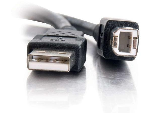 C2G 16.4Ft Usb A To Usb B Cable - Usb A To B Cable - Usb 2.0 - Bla