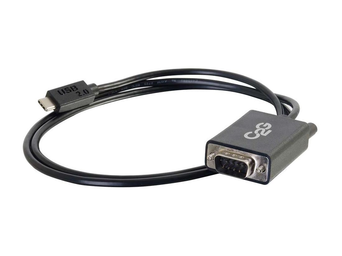 Câble adaptateur USB-C vers DB9 série RS232 C2G