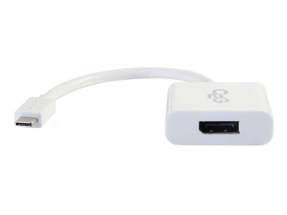 Adaptateur USB-C vers DisplayPort C2G blanc