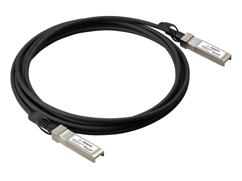 Cable Twinaxial DAC pasivo Axiom 10Gbase-Cu SFP+ compatible con Dell de 0,5 m