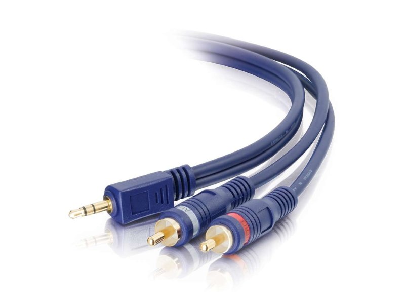 C2G Velo 3.5 M Estéreo a (2) RCA M St 25 pies