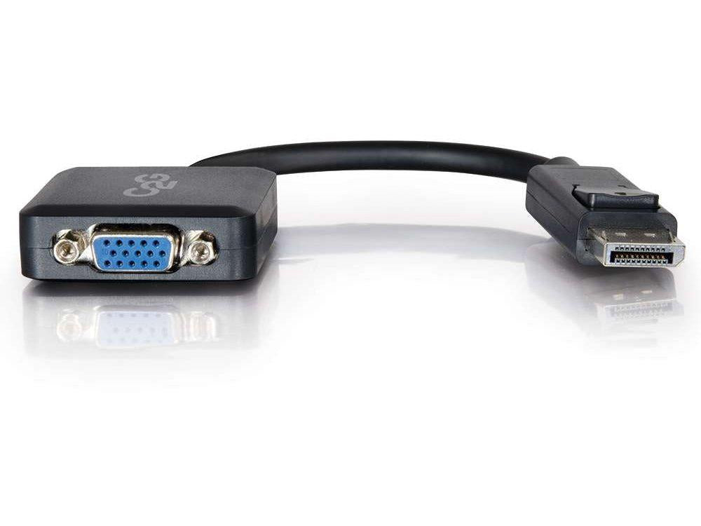 C2G DisplayPort M vers VGA F noir 8 pouces