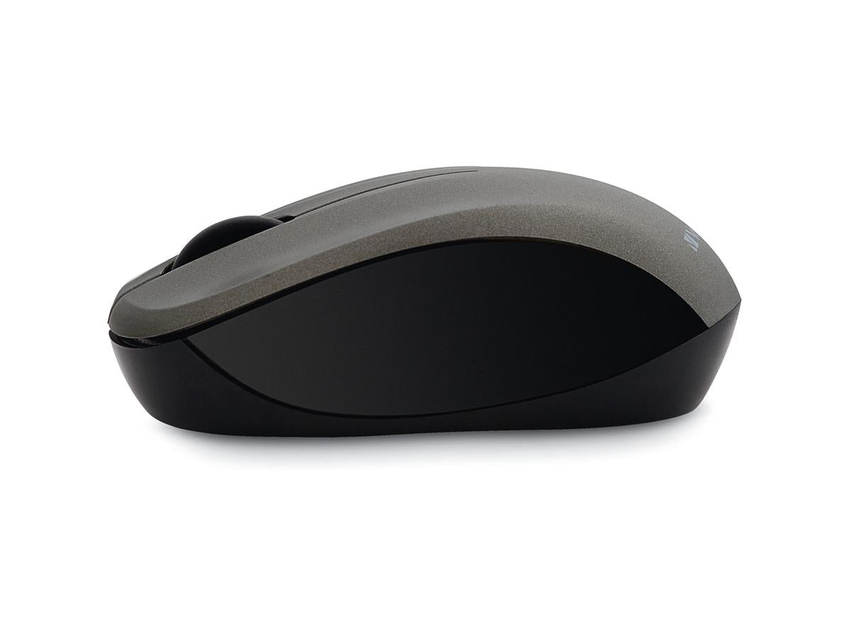 Souris sans fil silencieuse à LED bleue - Graphite