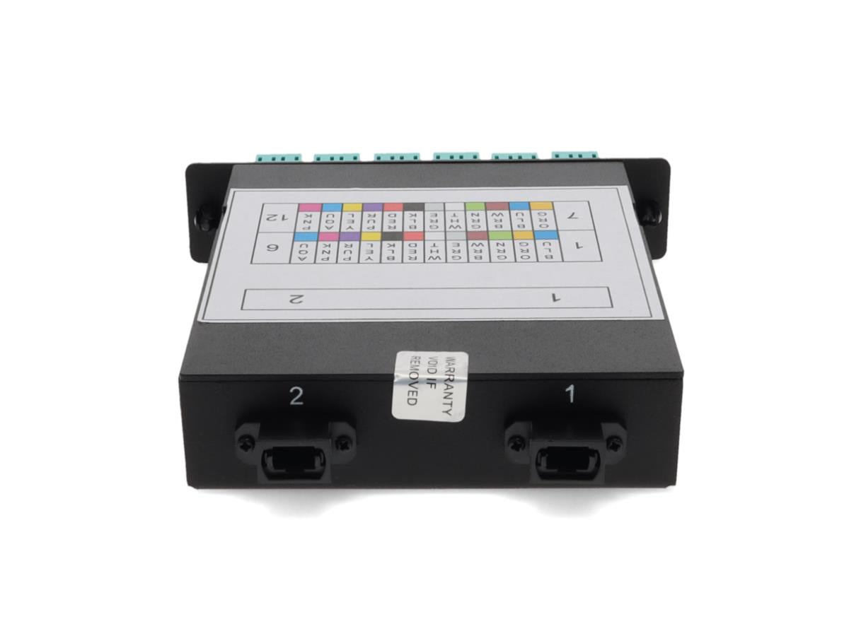 Cassette dúplex de 3 bahías (complemento 2Xmpo a 24Xlc)