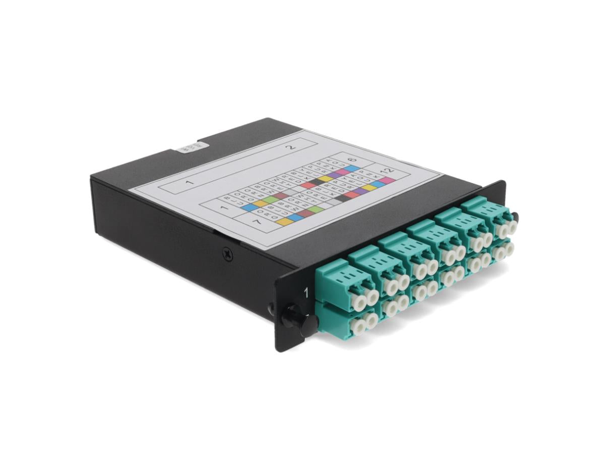 Cassette dúplex de 3 bahías (complemento 2Xmpo a 24Xlc)