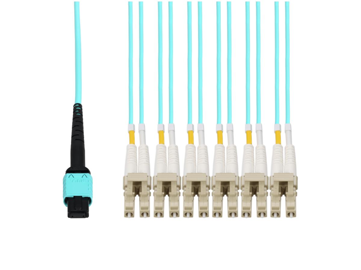 Module complémentaire Mpo6Lc2M5Om3 2M Om3 Aqua Duplex Fano