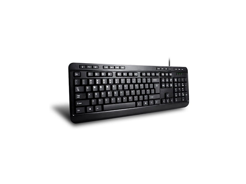 Clavier Dt Mltmd avec raccourcis clavier, noir PS 2