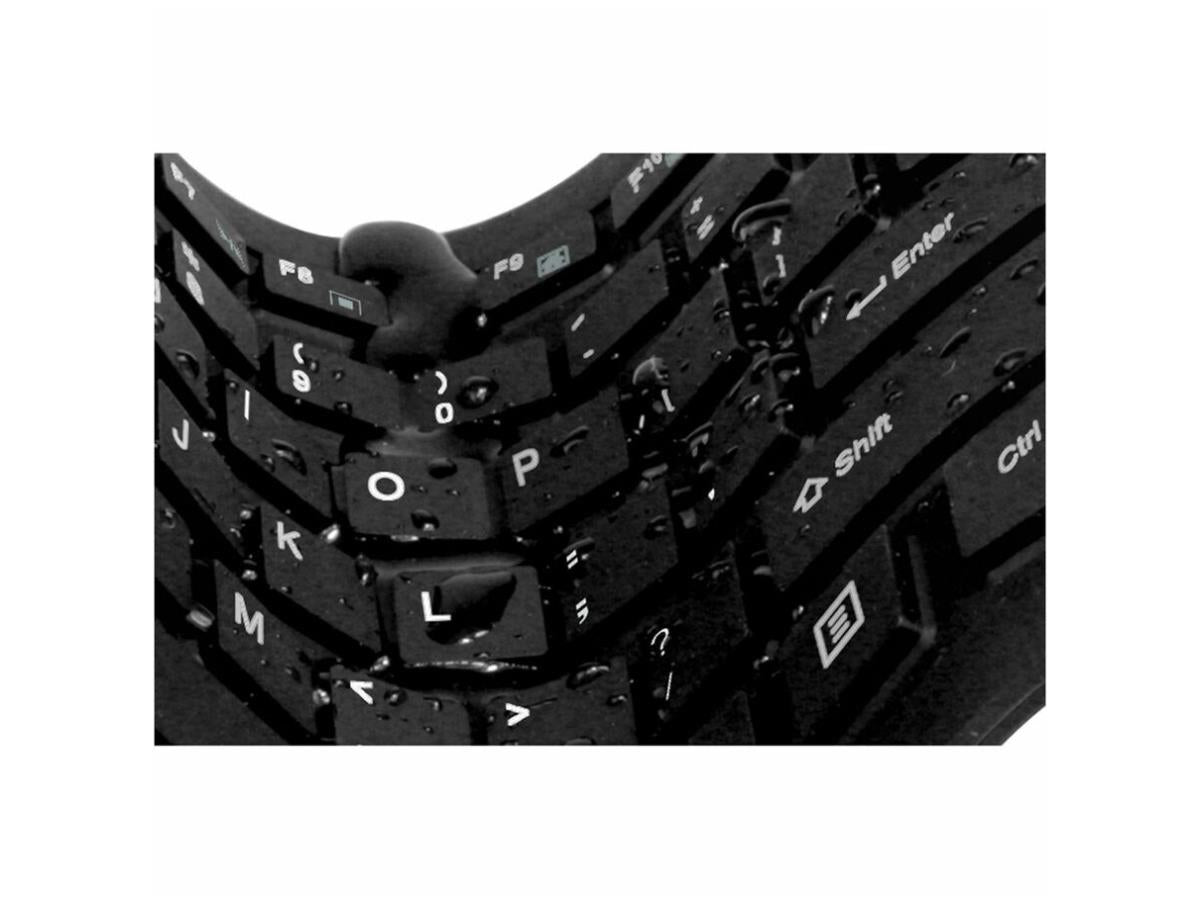 Antimicrobial Waterprf Flex Kybd W/ Hot