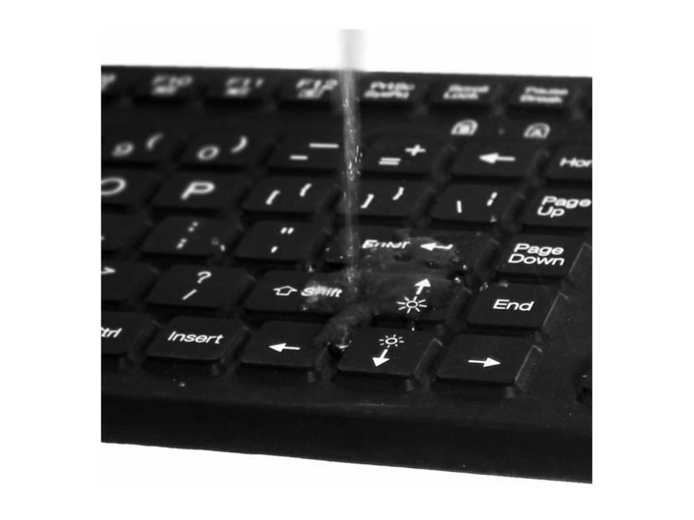 Pavé tactile USB étanche en silicone