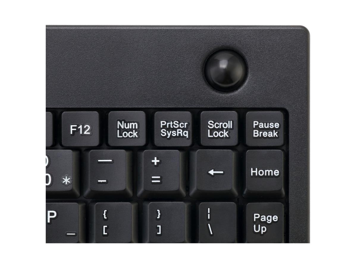 Mini-trackball USB noir 800 DPI (Opt Trackball) Kybd