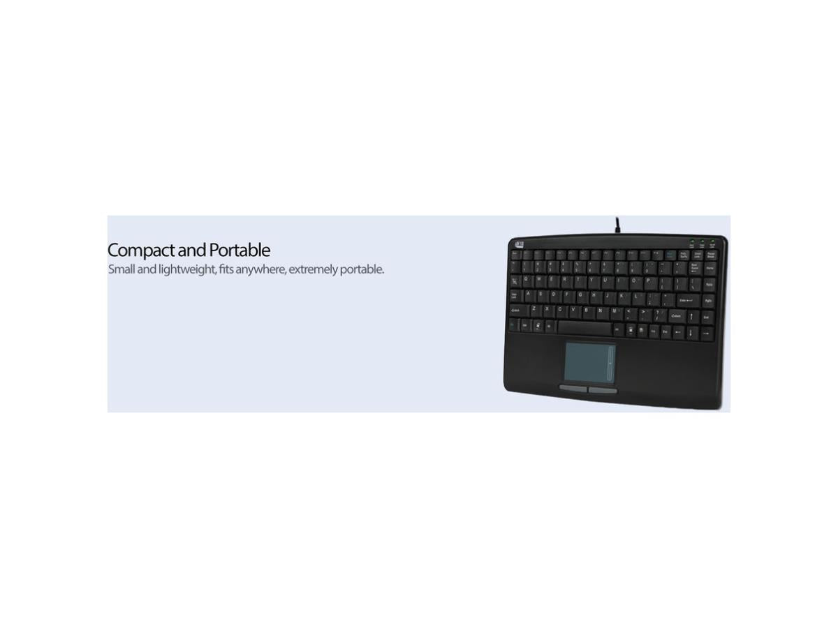 Tablette tactile multi-onglets Slim Vista compatible USB noir