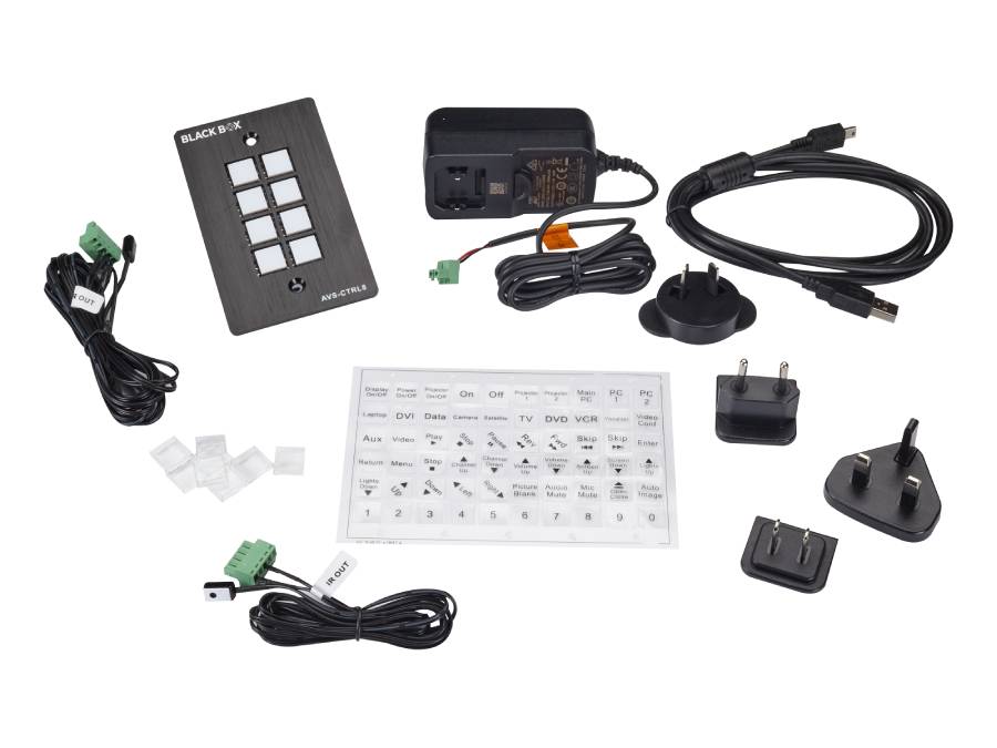 Plaque murale Black Box Corp Rs-232