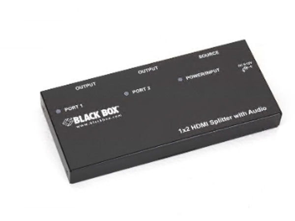 Black Box Corp 1X2 Hdmi Splitter W/ Audio