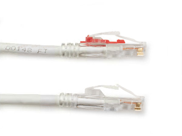 Cable de conexión Black Box Corp Gigabase 3 Cat5E blanco de 1,8 m