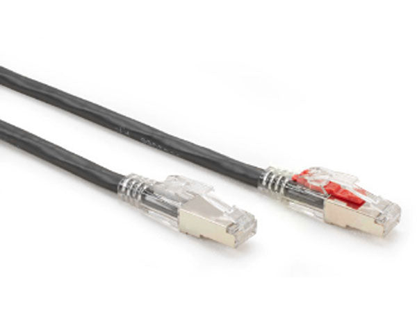 Cable de conexión Black Box Corp Gigatrue 3 Cat6A, negro, 2,13 m
