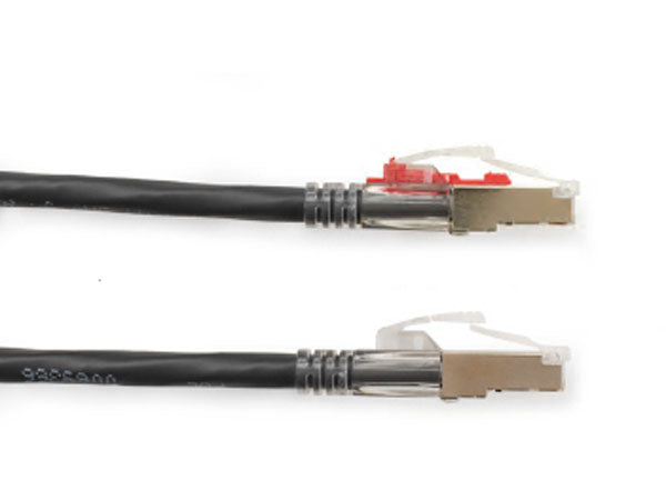 Cable de conexión Black Box Corp Gigatrue 3 Cat6A, negro, 2,13 m