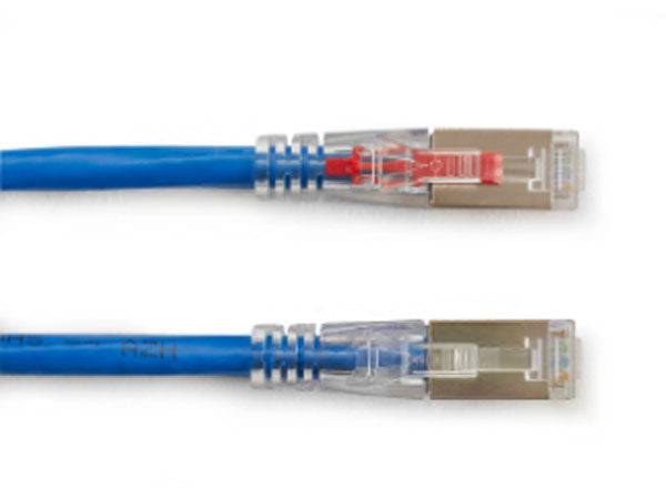 Black Box Corp Gigatrue 3 Cat6A Patch Cord Blue 10Ft