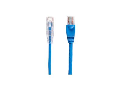 Black Box Corp Slim-Net 28-Awg Cat6 Pvc Blue, 4 Ft.