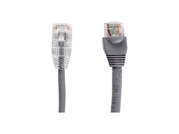 Black Box Corp Slim-Net Cat6 Patch Cable Gray 7Ft